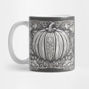 Halloween pumpkin patch intricate design Mug